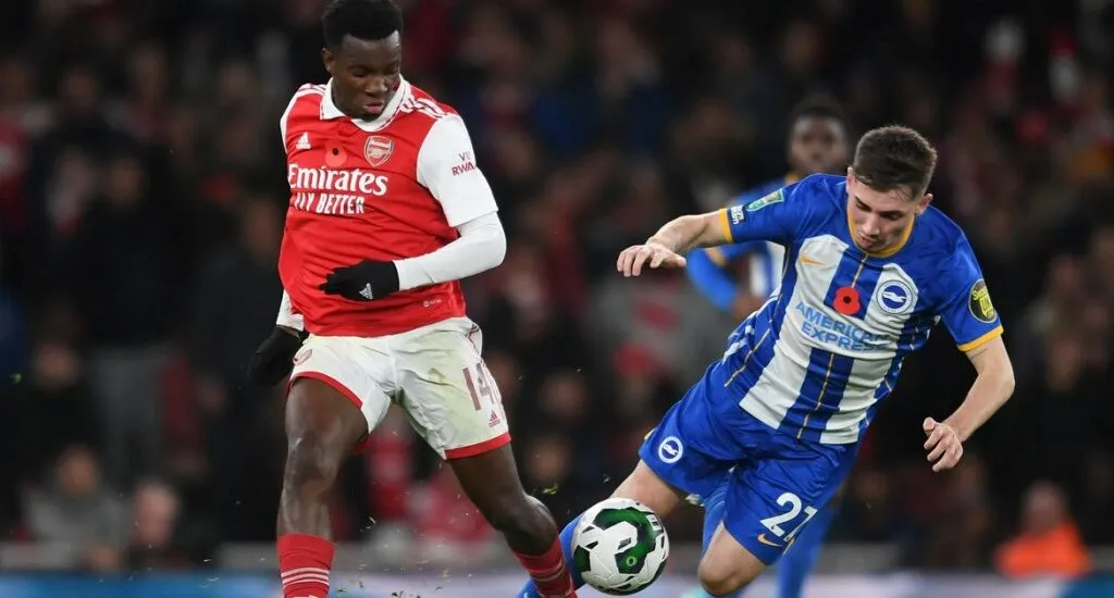 Arsenal đấu với Brighton: Cuộc đối đầu hấp dẫn tại Ngoại hạng Anh