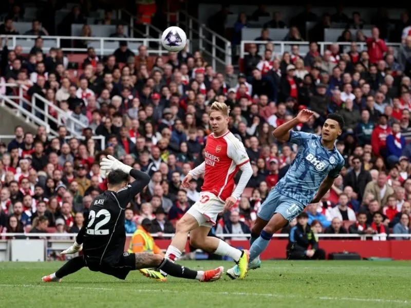 Tổng quan trận đấu đội hình Aston Villa gặp Arsenal