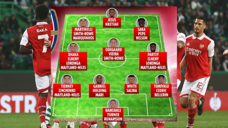 Toàn Cảnh Đội Hình Arsenal Sơ Đồ 4-2-3-1 Mùa 2025/26
