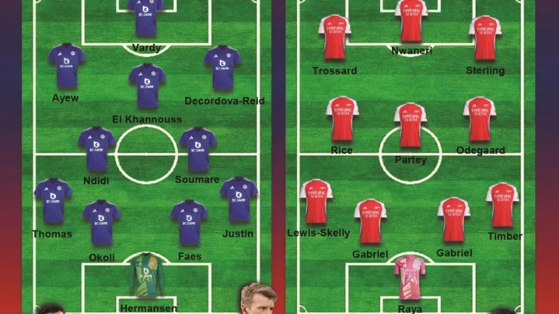 Giải mã ưu thế qua thành tích đối đầu Arsenal và Leicester City